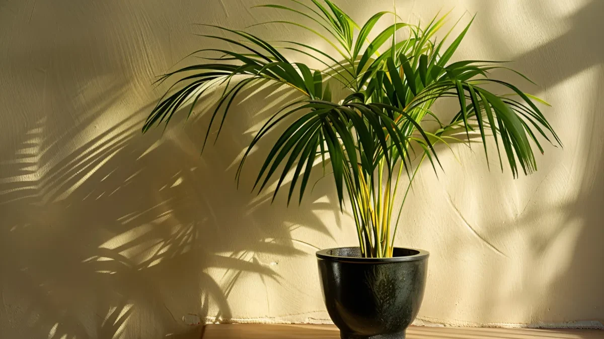 Palmera Kentia fondo